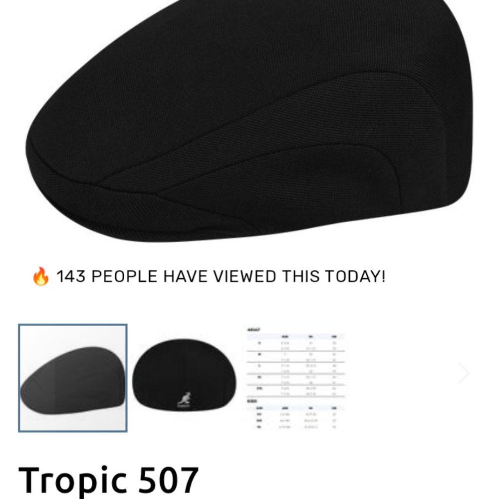 Kangol hat